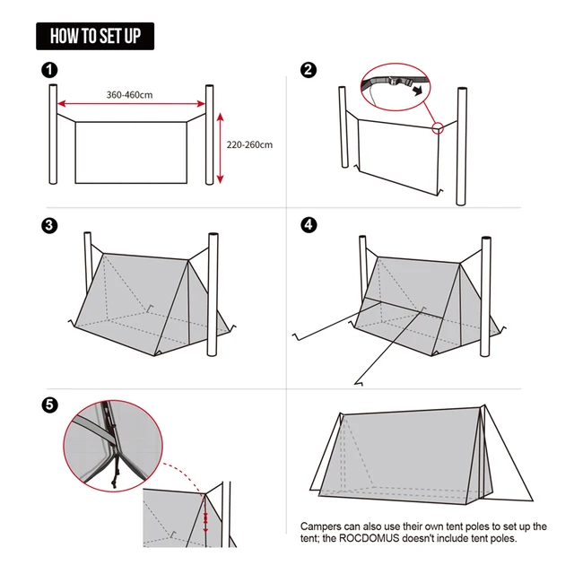 OneTigris ROCDOMUS Hammock Awning u0026 Hot Tent Wood Burning Stove Compatible  Waterproof Outdoor Tarp Canopy/Rain Fly Camping Cover - AliExpress