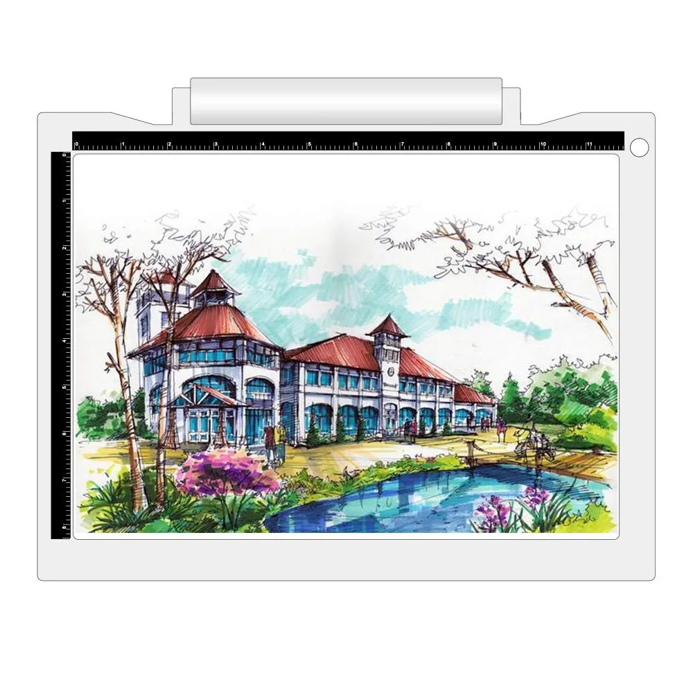 

Elice A4-19 Wireless LED Light Pad Tracing Light Box Battery Powered