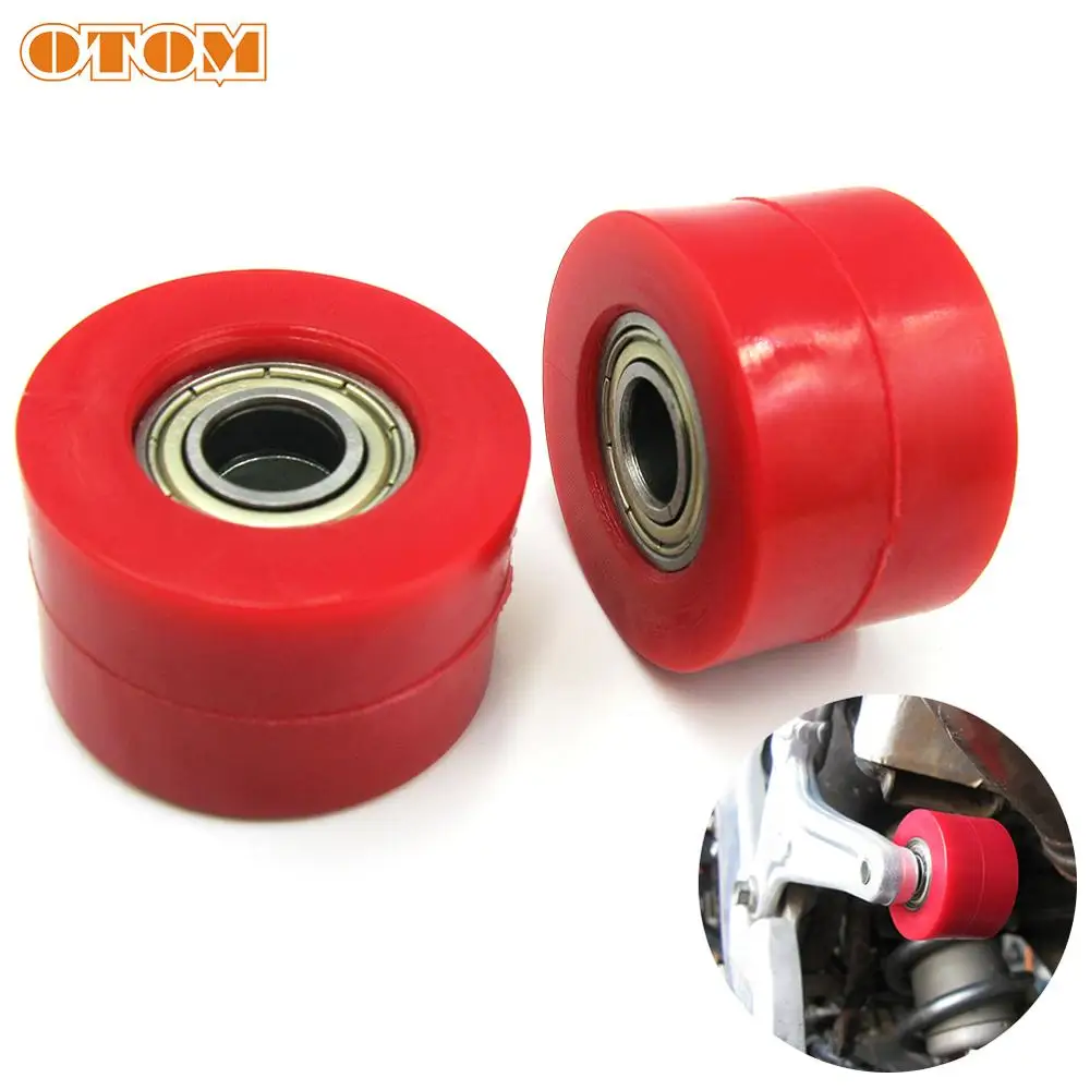 10mm 8mm Chain Roller Slider Tensioner Wheel Guide Pit Dirt Mini Bike Moto WD SK