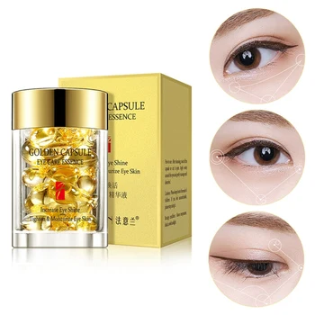 

New Smooth Fine Lines Eye Serum Remove Dark Circles Eye Bags Hydrating Beauty Skin Care Eye Capsule Essence