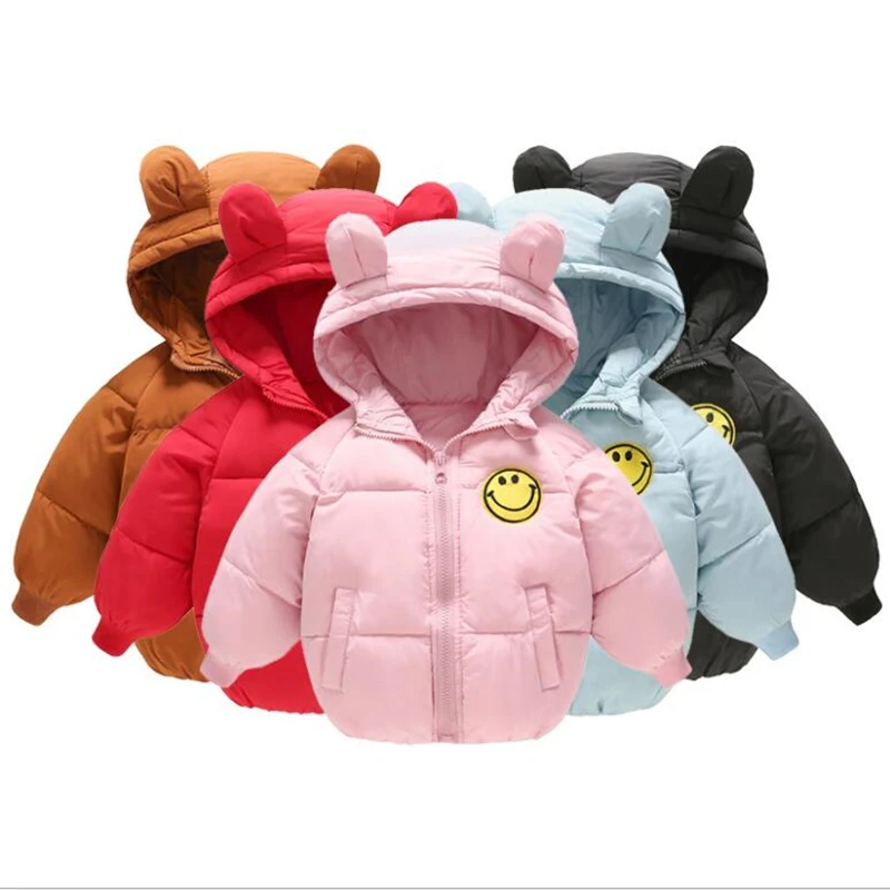 

LILIGIRL 2019 New Fashion Children Winter Down-Jackets for Baby Girls Thick Cotton Coat and Boys Warm Cartoon Outwear Clothes
