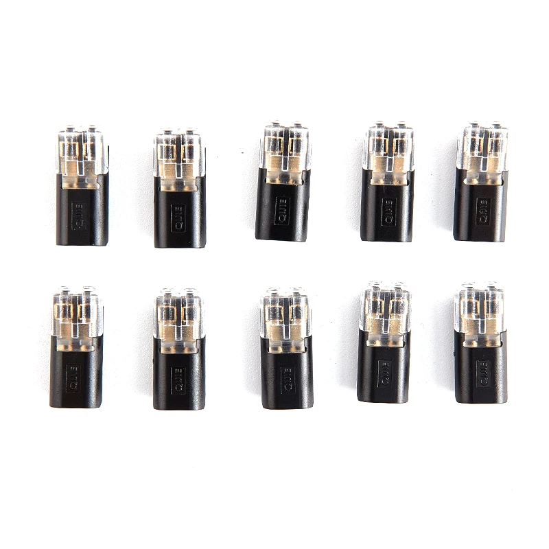10Pcs/Pack 2Pin Pluggable Wire Connector Quick Splice Electrical Crimp Terminals | Обустройство дома