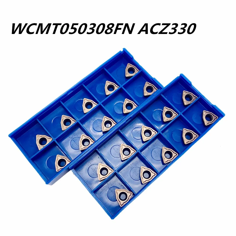 U-дрель режущий инструмент WCMT050308FN ACZ330 Быстрый фрезерный инструмент Металлические Токарные инструменты фрезерный инструмент с ЧПУ u-образный сверло