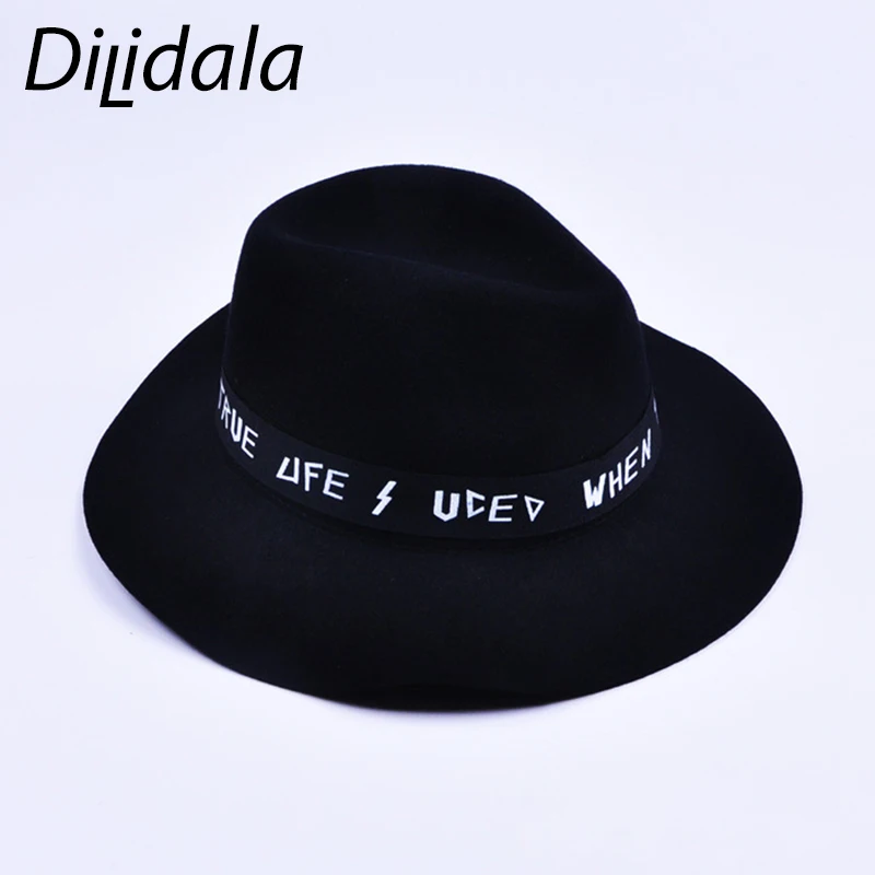 Dilidala осенне-зимняя шерстяная шапка в стиле ретро, Женская дикая Повседневная Кепка для бассейна, женская шапка с большими полями, зимние шапки для женщин, элегантные
