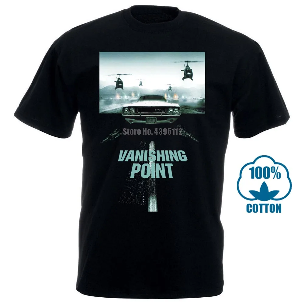 Vanishing Point V5 постер фильма майка черный зеленый все размеры S, чтобы 4Xl