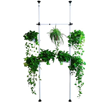 

Assemble Vertical Pole Three-dimensional Flower Rack Multi-storey Green Radish Meat Telescopic Rod Flowerpot Frame Adjustable
