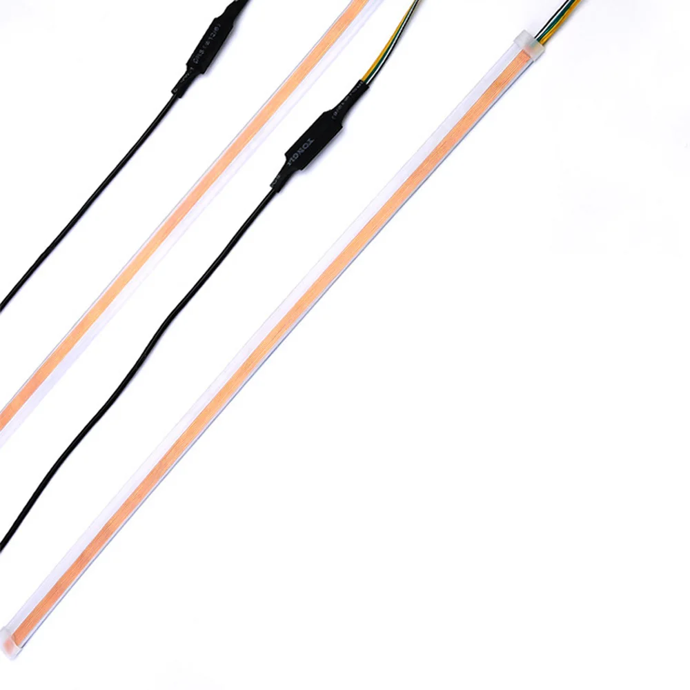 

Car Daytime Running Turn Signal Flowing Light Replacement Guiding Strip Parts 1x