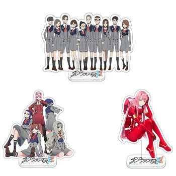 

Anime DARLING in the FRANXX 02 Zero Two Acrylic Stand Figure Desktop Decoration Collection Model Plate Toy Gifts