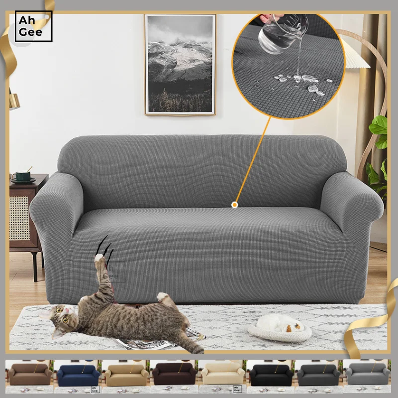 Elastic Corner Sofa Cover Waterproof Sofa Cover For Living Room 3
