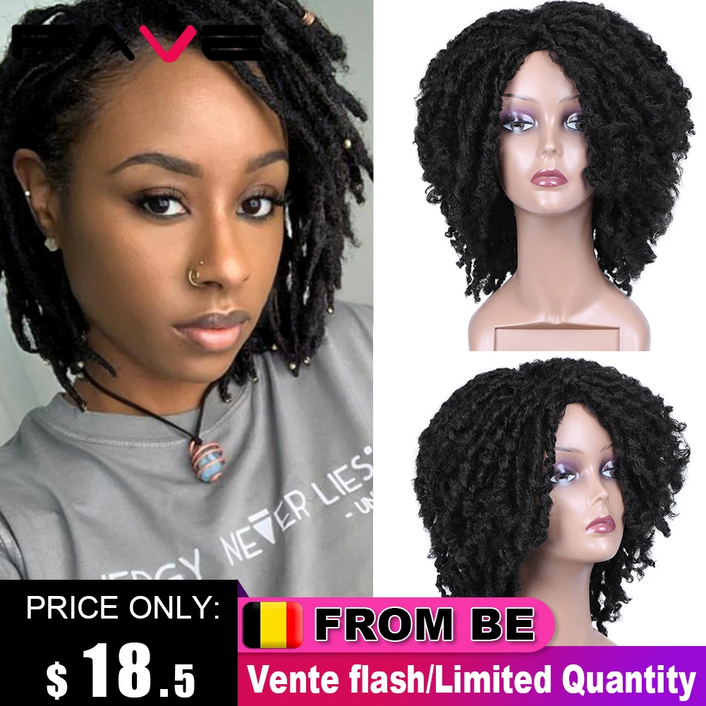 black dreadlock wig