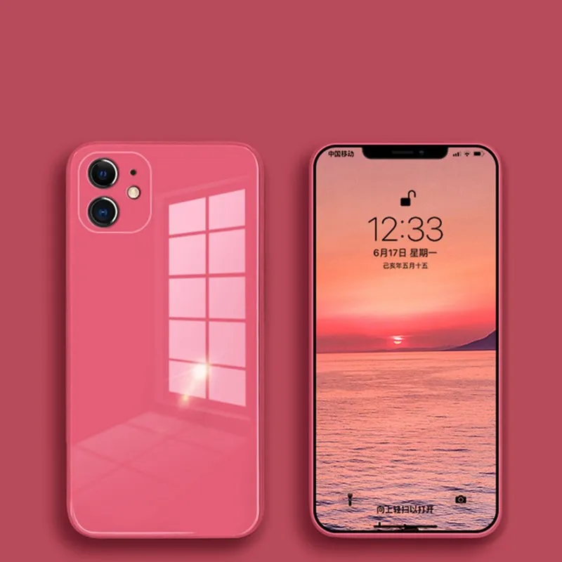 All-inclusive shatter-resistant glass Liquid silicone phone case чехол for iPhone11Pro Max SE 2020 XR XS Max X 8 7 6 PLUS Cover All-inclusive shatter-resistant glass Liquid silicone phone case чехол for iPhone11Pro Max SE 2020 XR XS Max X 8 7 6 PLUS Cover
