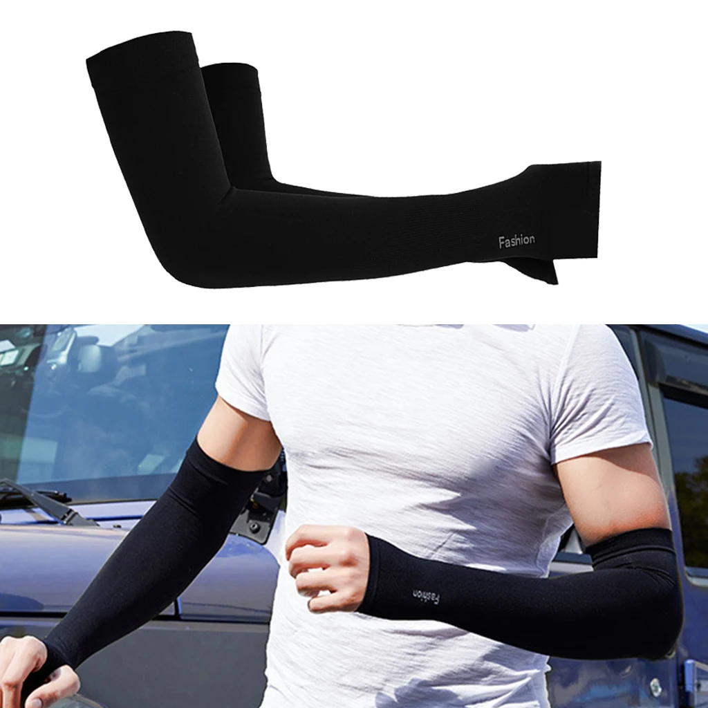 Seamless Cooling Arm Sleeves Summer Sun UV Cover Basketball Protection Cycling Running Fishing Climbing Driving Arm Cover Seamless Cooling Arm Sleeves Summer Sun UV Cover Basketball Protection Cycling Running Fishing Climbing Driving Arm Cover