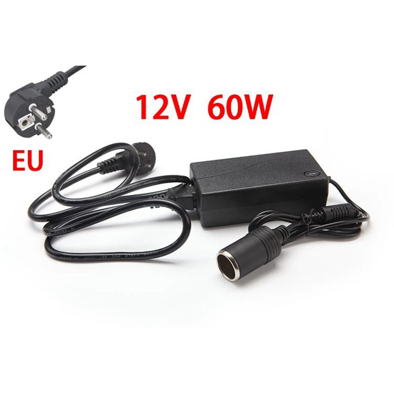 60 Вт Ac 100V 240V 220V Dc/Dc 12 В автомобильного прикуривателя Ac/Dc Мощность конвертер