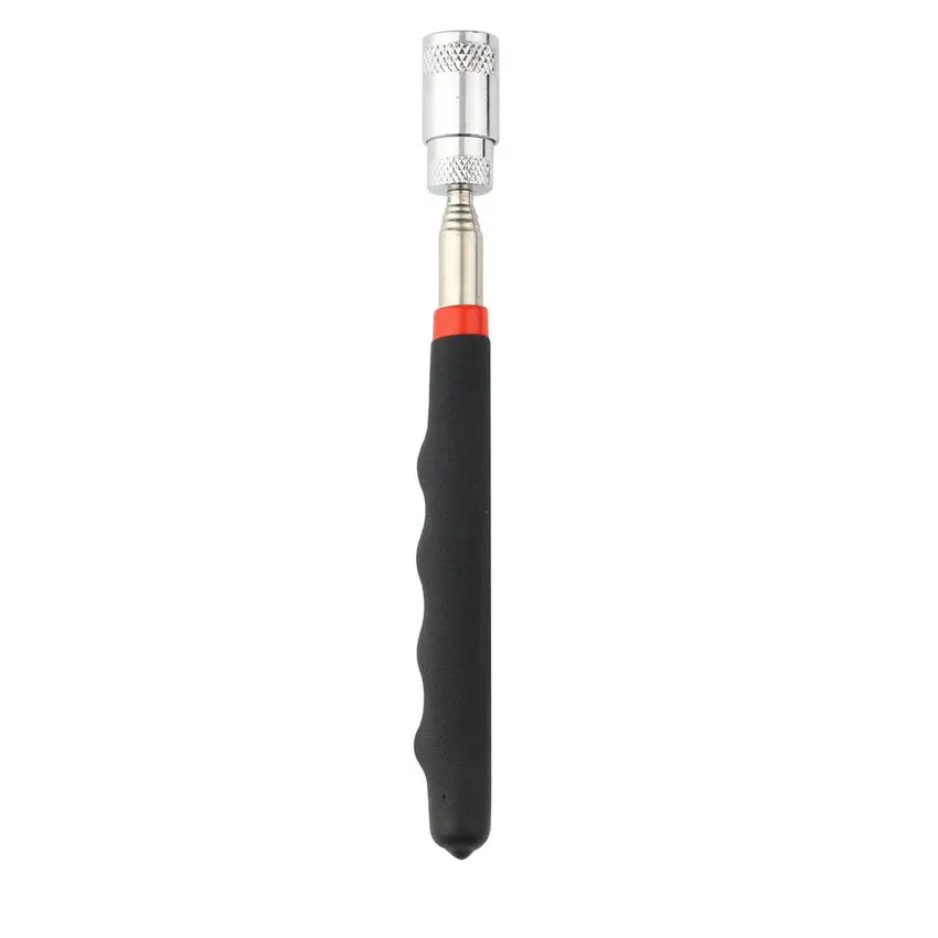 LED Magnetic Telescopic Pick Up Tool Neodymium Imanes Mini Led Pick Up Magnet for Picking Nuts Bolts Metal Screw Screwdriver