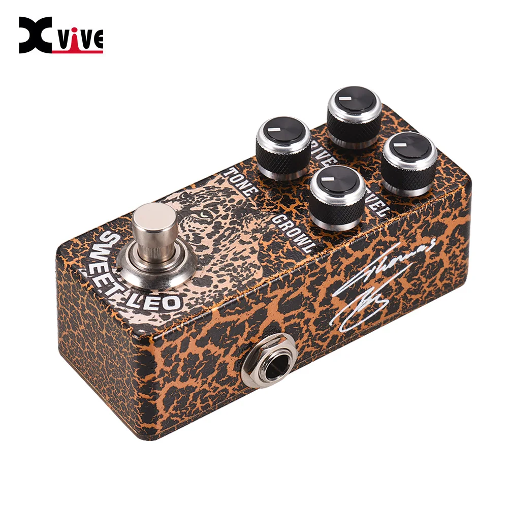 

Hot New O2 SWEET LEO Overdrive Guitar Effect Pedal Full Metal Shell True Bypass