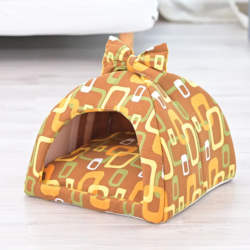 Cat nest four seasons universal removable closed dog kennel winter warm pet nest new Free Shipping