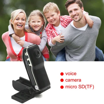 

MD80 Mini Vlogging Camera Motion Detection Car DV DVR Video Recorder Security Digital Camcorders Portable Outdoor Action Cameras