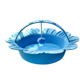 

Washable Warming Cat Bed House, Round Soft Cat Beds,Pet Sofa Kitten Bed Y5GB