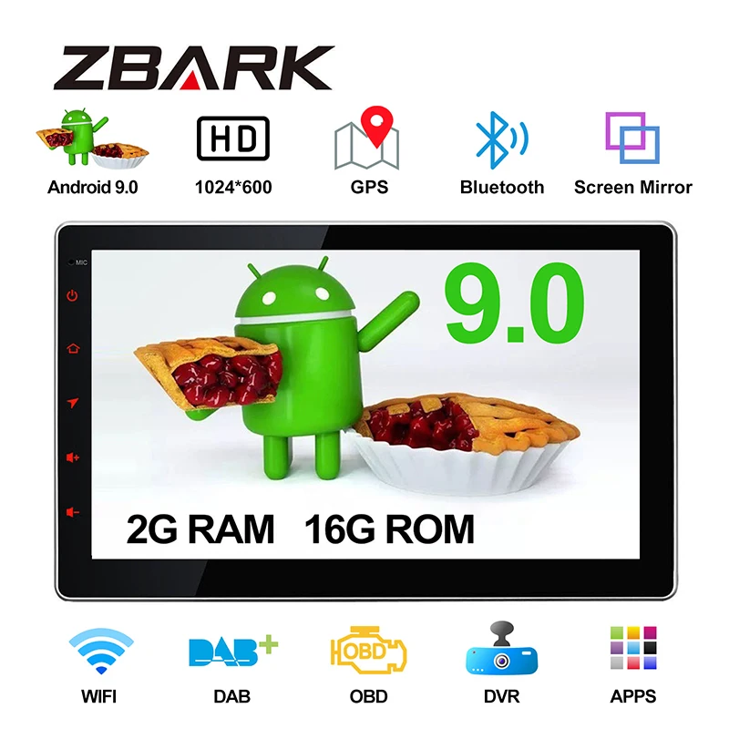 

2GB RAM Android 9.0 Double 2 Din 10.1 inch GPS Car Stereo Player Radio For Nissan Qashqai Tiida X-Trail Paladin YHTYNS101A