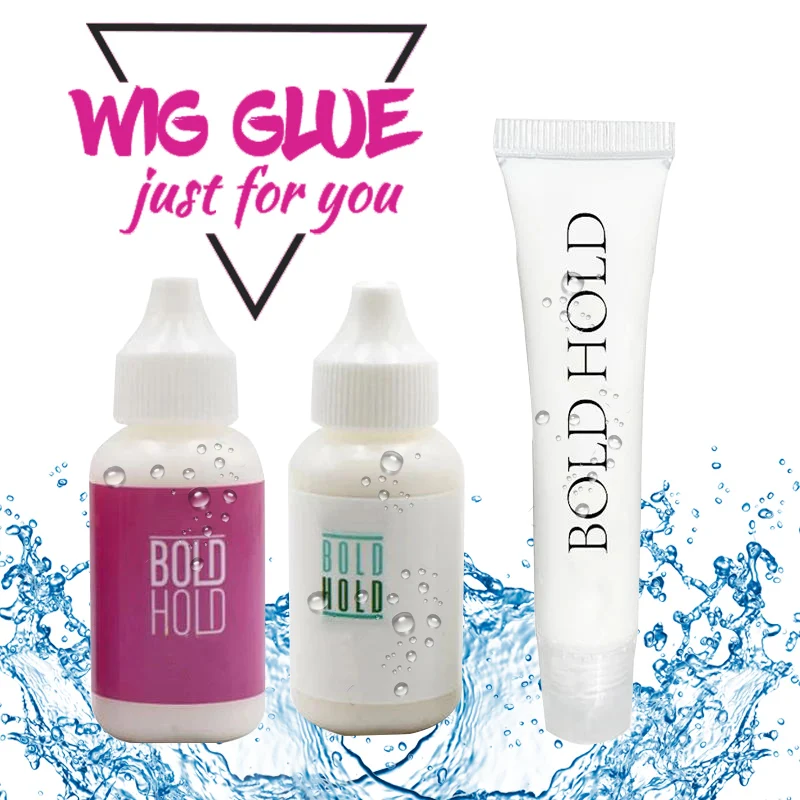 Private Label Wig Glue Bold Hold Lace Glue Waterproof Hair Glue for