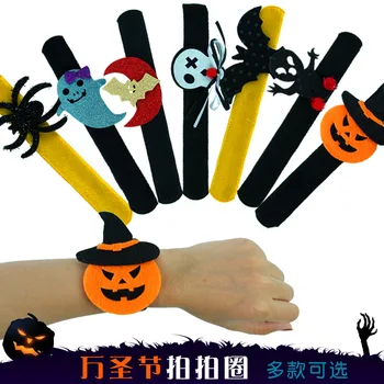 

Halloween decorations pumpkin ghost bracelet children adult Christmas bracelet party event supplies halloween decor