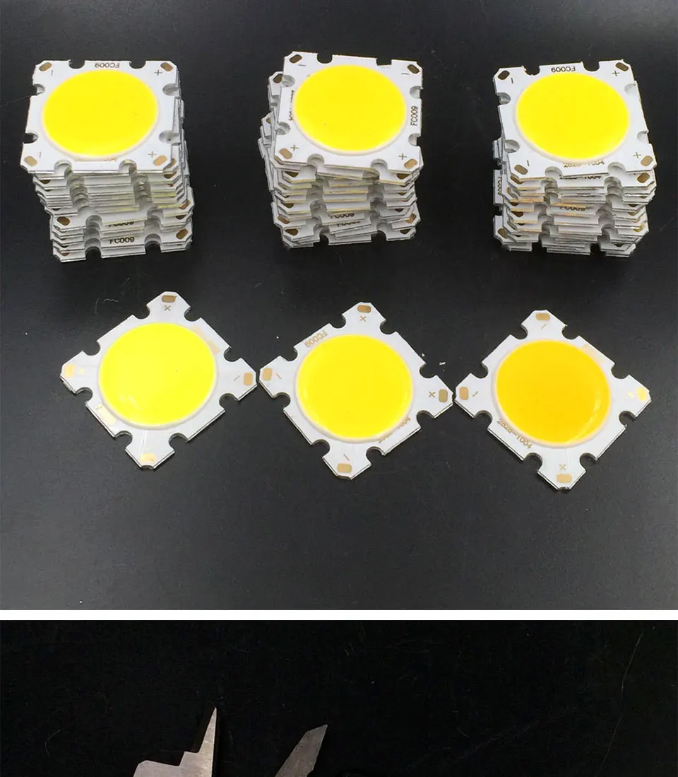 cob led 28mm square cob chip light bulb lamp 15W (4)