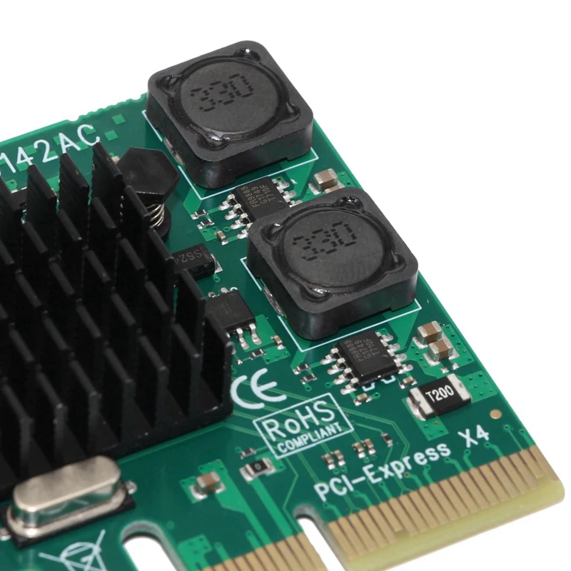 PCI-E 4X Express To USB 3.1 Type C Expansion Card with 15 Pin PCIe Converter
