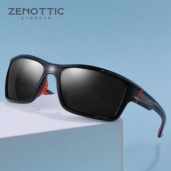 

ZENOTTIC TR90 Sport Polarized Sunglasses Men Excellent Outdoor Driving Glasses Suit for Any Face Shades UV400 Protection Eyewear