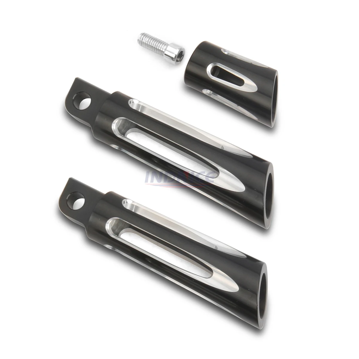 Koop Deep edge cut voetsteunen shifter pinnen voor harley sportster xl883 iron1200 achtenveertig zeventig twee