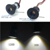 Small Spot Light 1W Mini LED Spotlight 12V Dimmable 15mm Cutout Recessed Downlight IP65 Ceiling Lamp Showcase Display Lighting 5