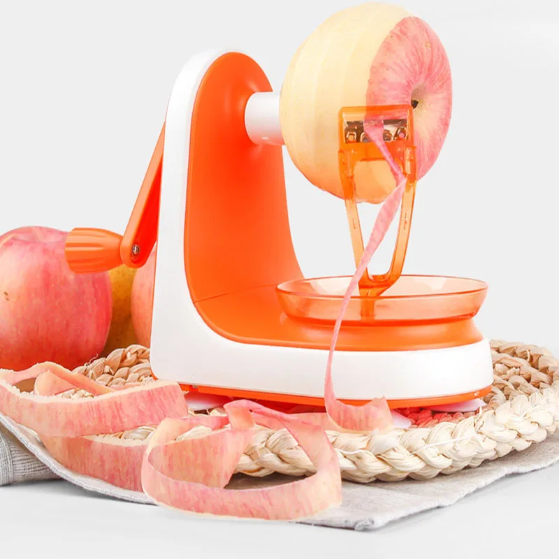 

Fruit Peeler Multifunctional Manual Rotate Apple Machine Cutting Kitchen Tools Stainless Steel Vegetable Gadgets Quickiy Easily