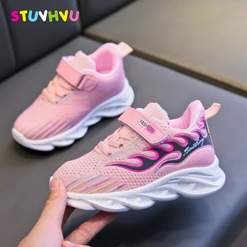 

2020 New Brand Children Shoes Sneakers Girls Running Shoes Mesh Breathable Boys Sport Shoes Lightweight Kids Casual Sneakers