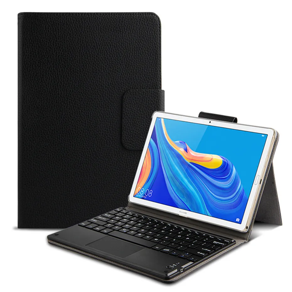 Чехол с Bluetooth клавиатурой для Huawei MediaPad M6 Pro 10 8 дюйма чехол VRD L09 W09 кожаный планшета