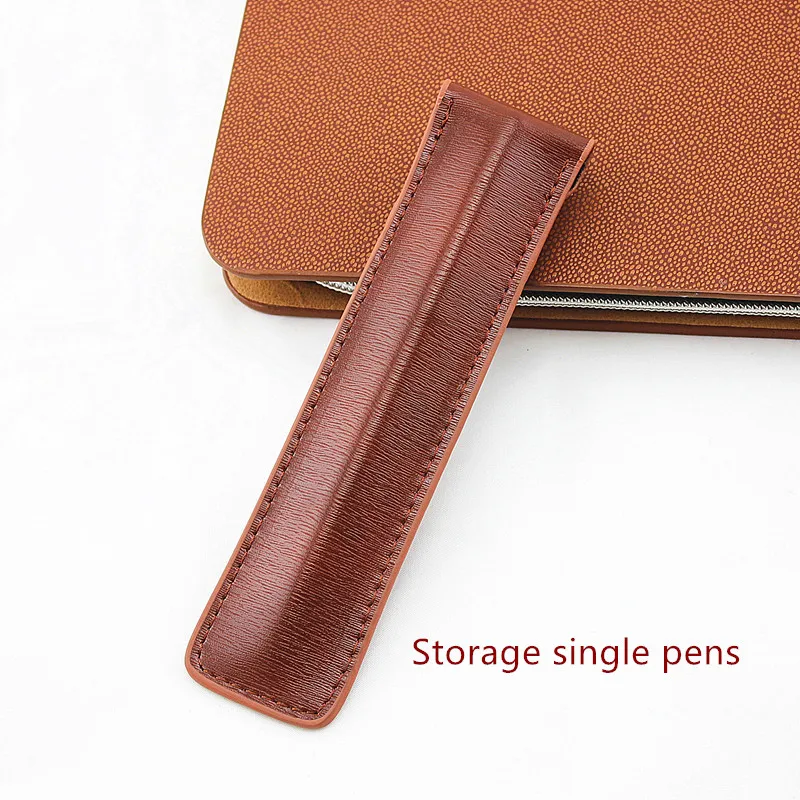 Fountain Pen Leather Case Pouch Holder Storage Bag For One Single Pen Gift Z2R5 