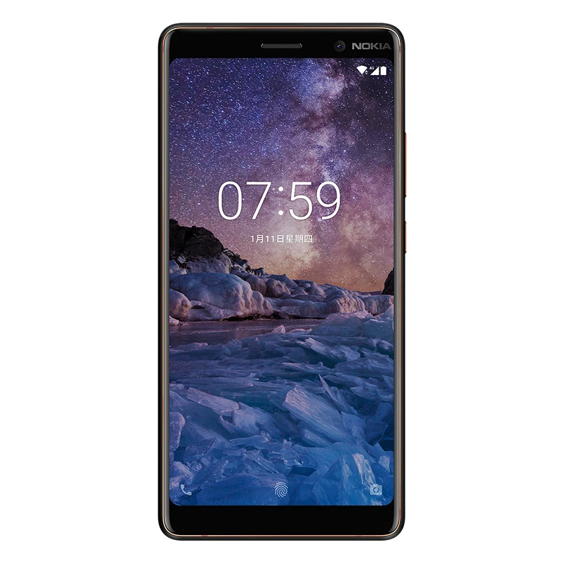 Смартфон Nokia 7 Plus NFC 4 Гб ОЗУ 64 ПЗУ экран 6 0 дюйма 3800 мАч процессор Snapdragon 660