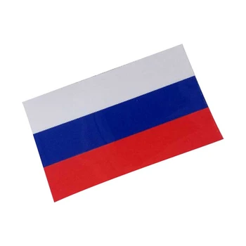 

4 Sizes New Personality Body Car Sticker Motorcycle Russian Flag Decal PVC Stickers