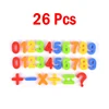 26pcs Magnetic Letter Numbers Alphabet Fridge Magnets Colorful ABC 123 Educational Kids Learning Spelling Counting Education Toy 6