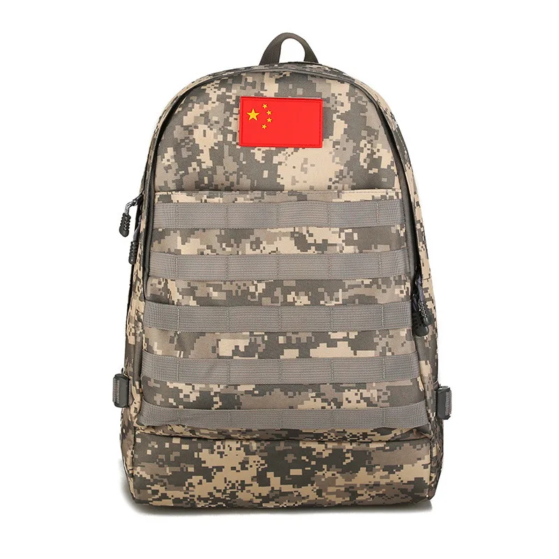 

USB Charging New Style Jedi Survival Level Three Backpack Chicken Oxford Cloth Backpack Camouflage Waterproof Tactical 3D Bag