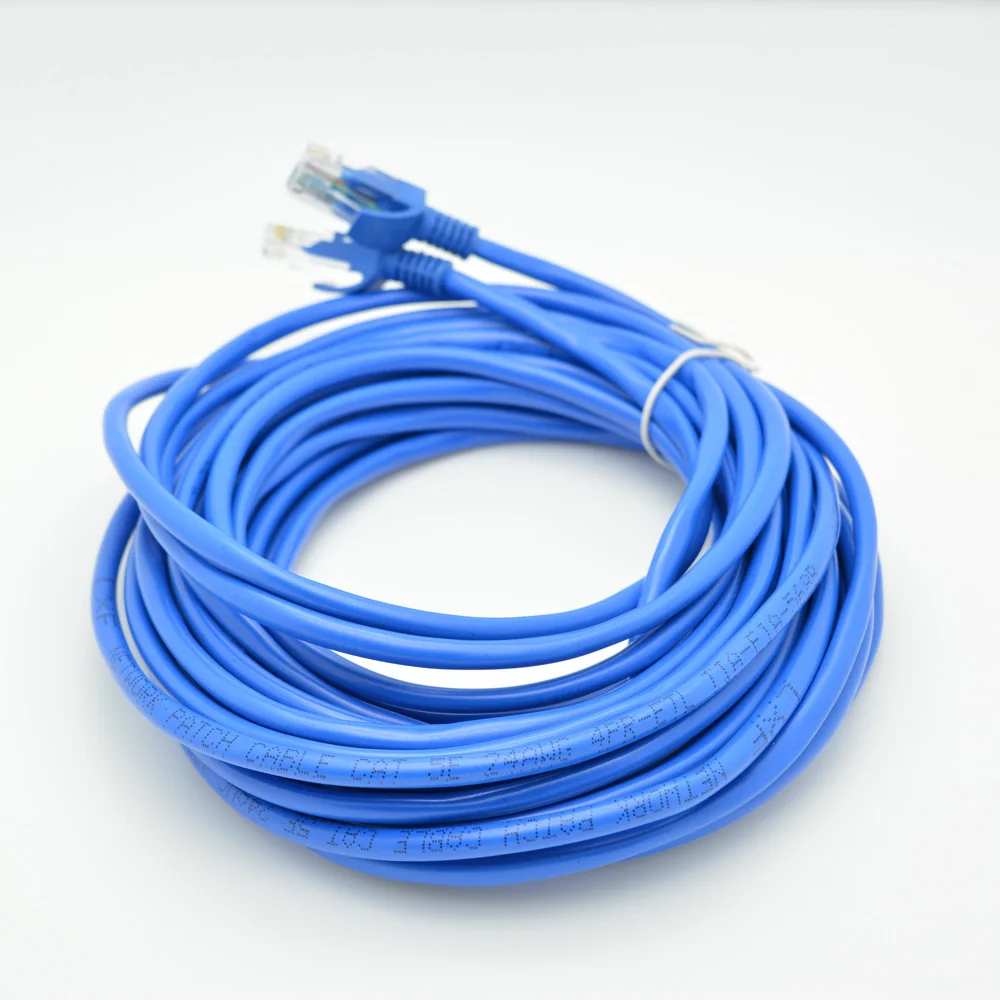 1m 2M 3m 5m 10m 20m cat 5 CAT5E Flat UTP Network Cable RJ45