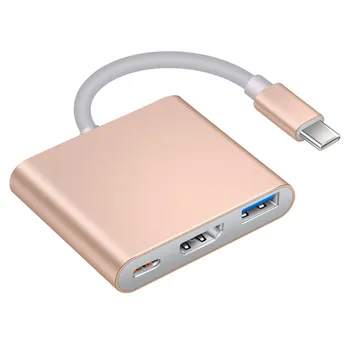 

3 USB Type C To 4K HDMI Adapter Support Dex Mode USB-C Dock With Pro / Air Police+ Cables