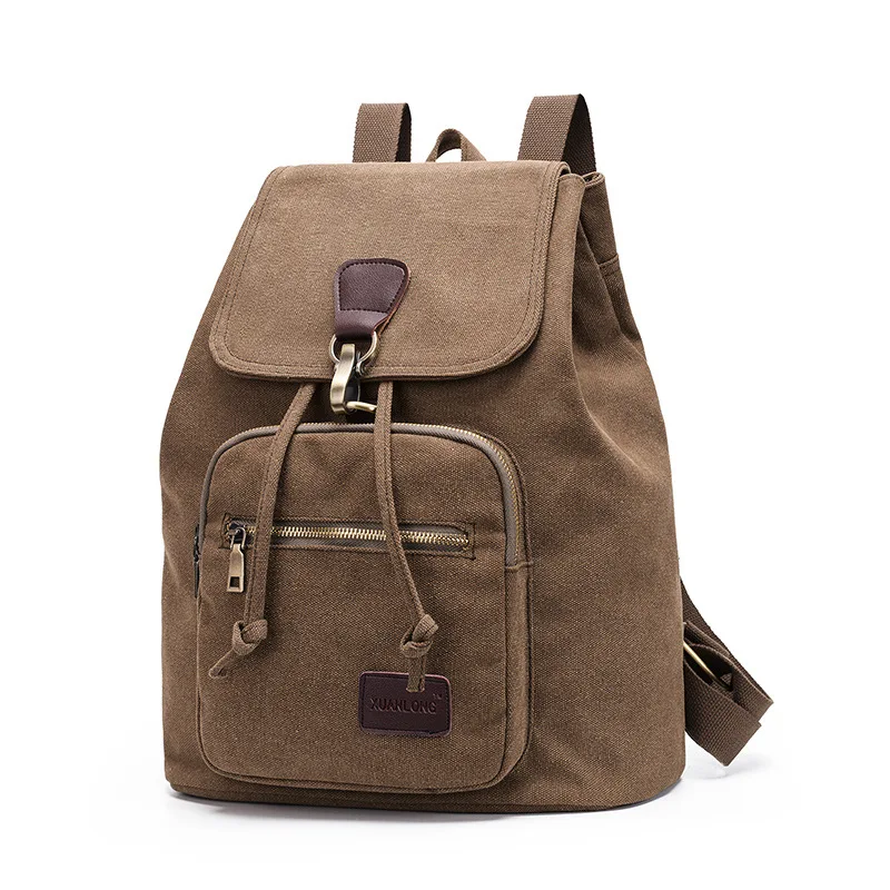 

Fashion New Women Canvas Drawstring Backpack Girl Rucksacks Schoolbag Knapsack Teenage Shoulder Bucket Bag Mochila