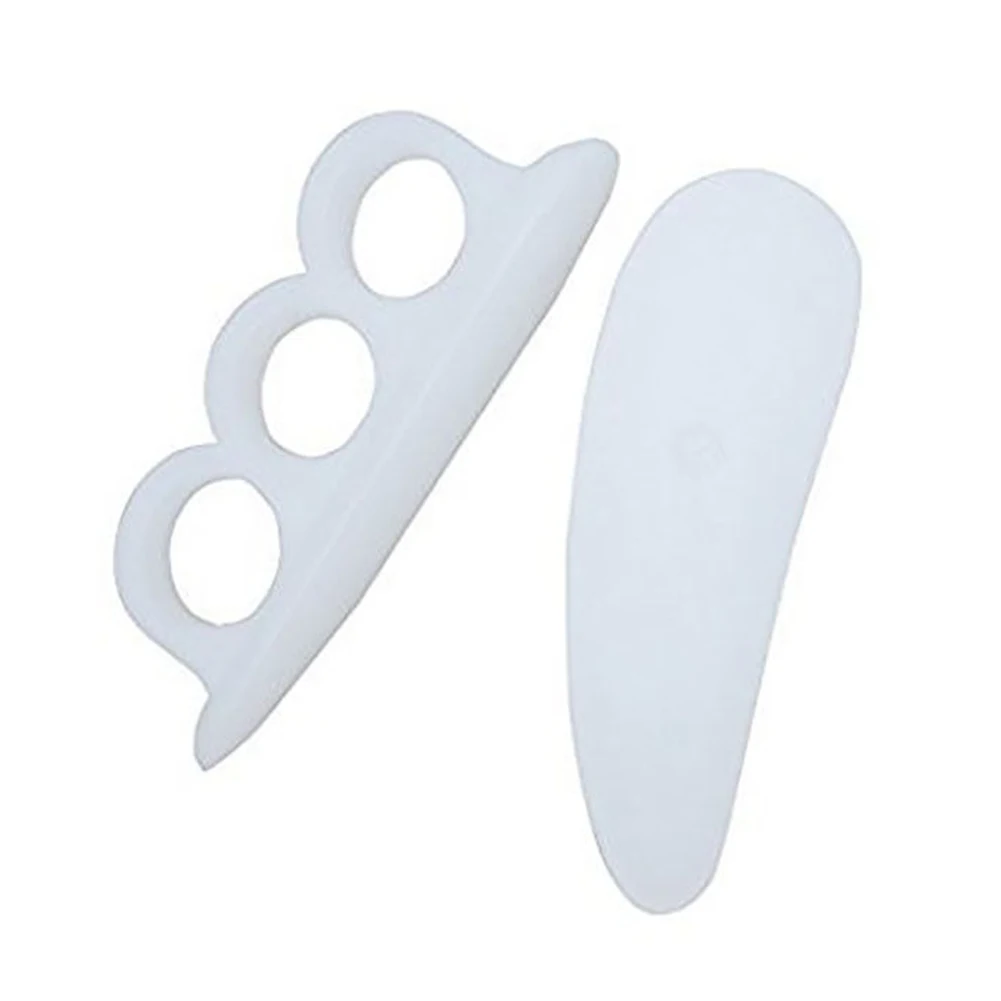 1Pair Silicone Gel Hammer Toe Separator Correction Straightener Orthopedic Metatarsal Rings Feet Care Shoes Cushion foot Pads