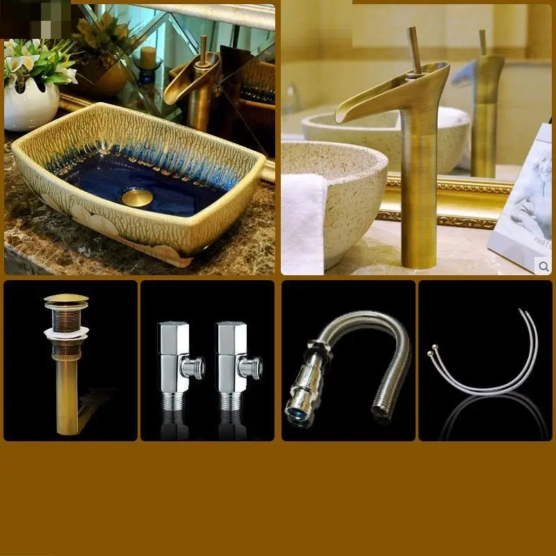 MODEL J Lavabo Mano Lavandino Туалет Evier Lavatorio Bassin Pia De Black Cuba Banheiro раковина для ванной комнаты - Цвет: MODEL J