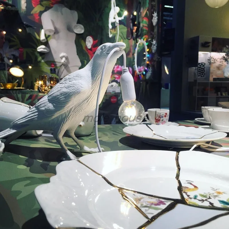 Italian Seletti Bird Led Wall Lamp Art Decor Home Bird Wall Scocnes Seletti Bird Living Lamp Animal - 4000277521685