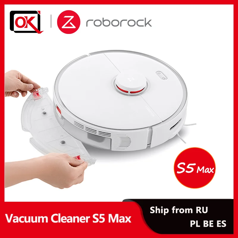 €299 Off €30 Code name: FRSEP30 Робот-пылесос Roborock S5 Max домашний пылесос супер Мощное