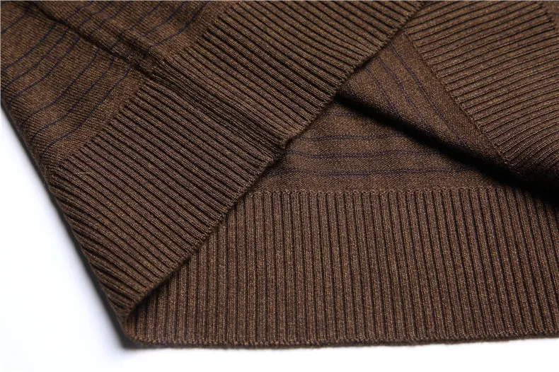 Sweater Men Autumn Winter Warm Mens Knitted Wool Sweaters Solid Color Casual O-Neck Pull Homme Cotton Pullover Men