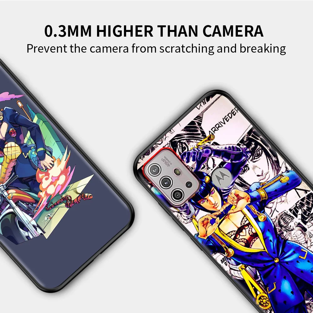 JOJO 39 s Bizarre Adventure For MOTOROLA One Fusion Case for Moto G10 G9 G8  Plus Play Power One G20 G30 G40 G50 G60 Edge 20 Capa - AliExpress