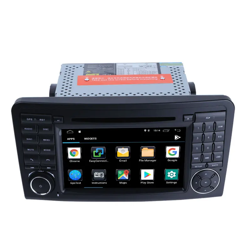 Cheap CarExc Android 9.0 Radio GPS Wireless CarPlay With DVD for Mercedes Benz ML W164 ML300 ML350 ML450 ML500 2005-2011 GL Class X164 4