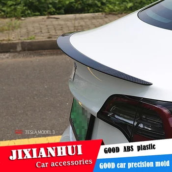 

For Tesla model 3 Spoiler 2016-2019 Tesla model 3 Spoiler YRF ABS plastic Material Car Rear Wing Color Rear Spoiler