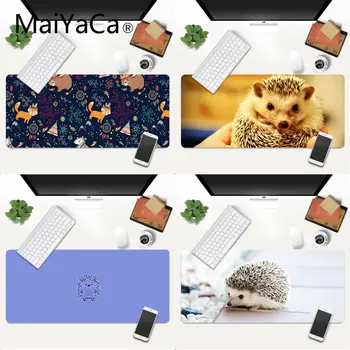 

Big Promotion Large Size Multi-size Locked Mouse Pad Hedgehog animal Pattern PC Computer Notebook Desk Mat